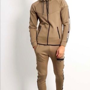 Men’s olive tracksuit